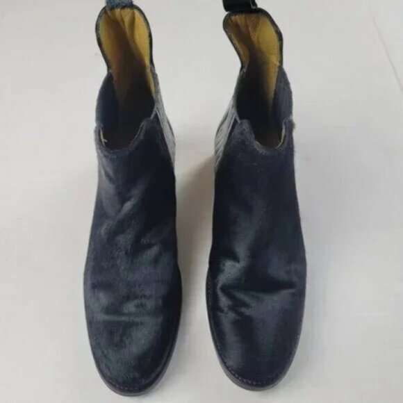 Billy Reid Court Chelsea Calf Leather Pull On Ankle Boots Classic Black Pull On - Picture 5 of 13